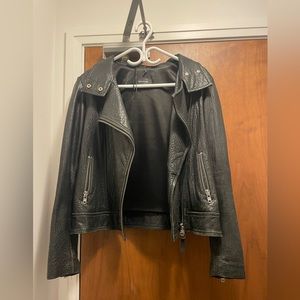 Mackage Leather Jacket - Pebble Leather